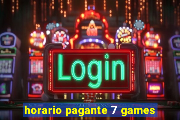 horario pagante 7 games