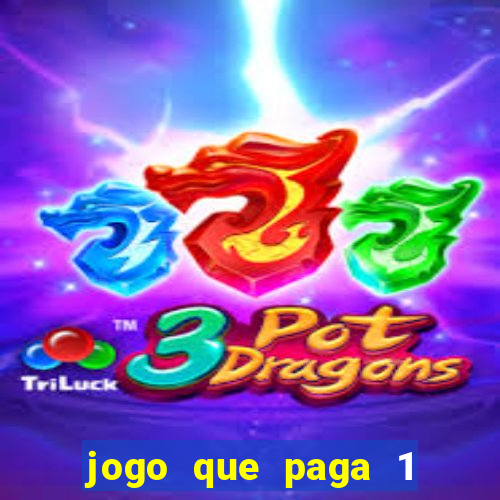 jogo que paga 1 real no pix