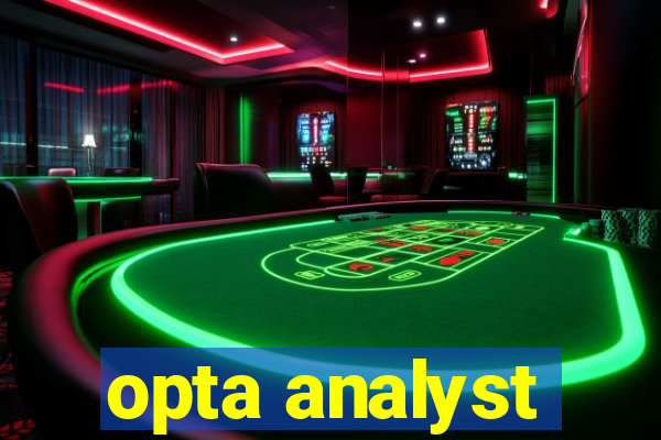 opta analyst