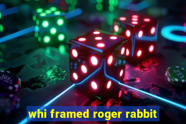 whi framed roger rabbit