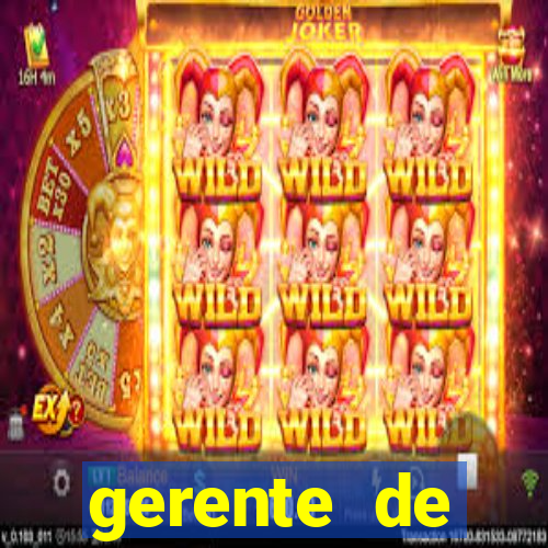 gerente de plataforma slots