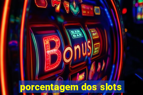 porcentagem dos slots