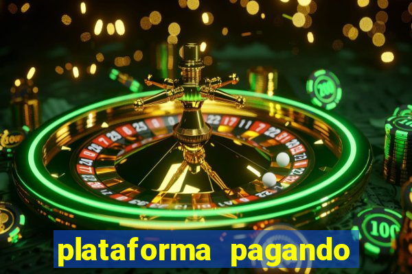 plataforma pagando no cadastro slots