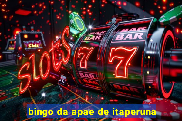 bingo da apae de itaperuna