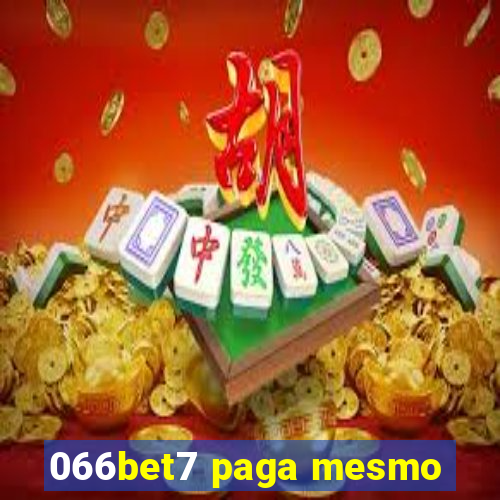 066bet7 paga mesmo