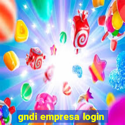 gndi empresa login