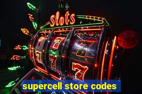 supercell store codes