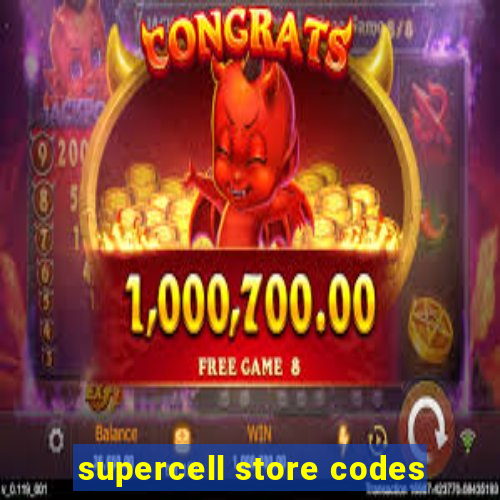 supercell store codes