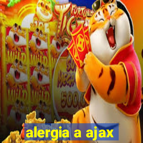 alergia a ajax