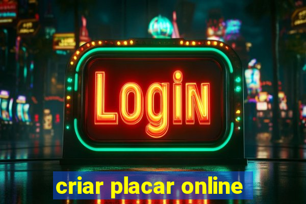 criar placar online