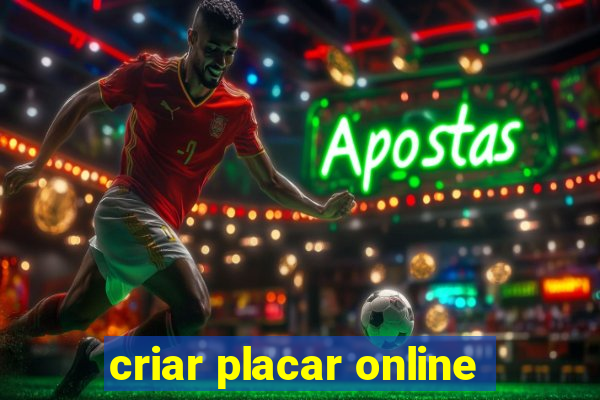 criar placar online