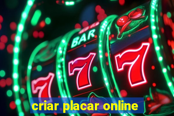 criar placar online