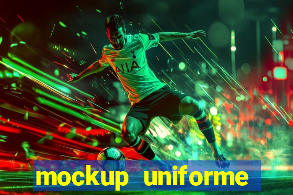 mockup uniforme futebol psd free