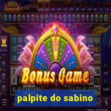 palpite do sabino