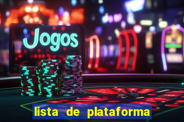 lista de plataforma de jogos