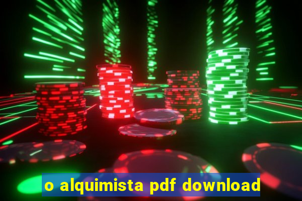 o alquimista pdf download