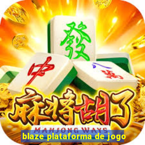 blaze plataforma de jogo