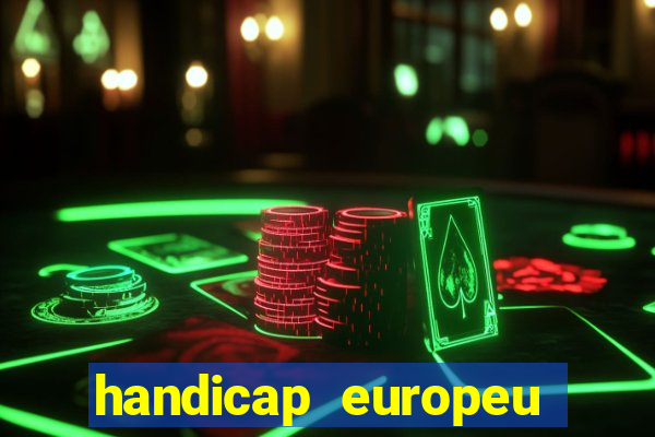 handicap europeu empate - 1