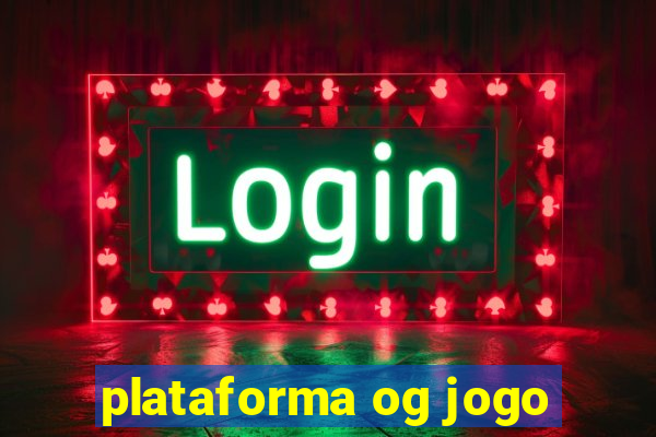 plataforma og jogo