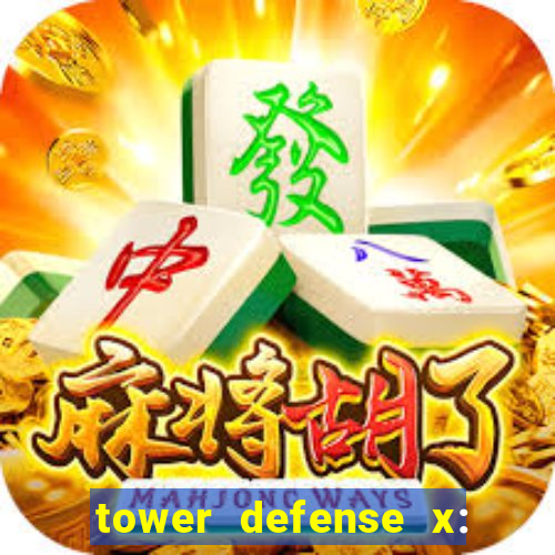 tower defense x: beta codes