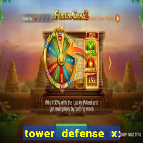 tower defense x: beta codes