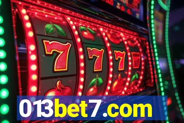 013bet7.com