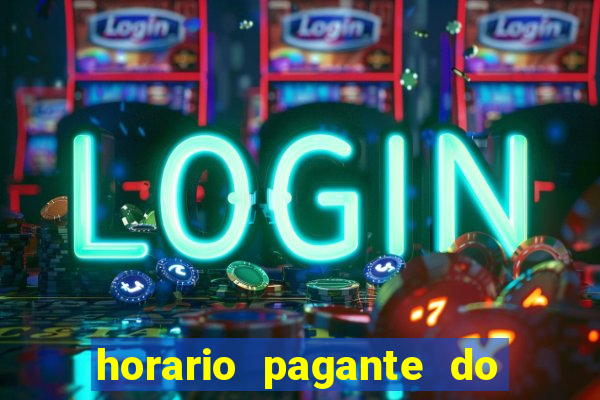 horario pagante do coelho fortune