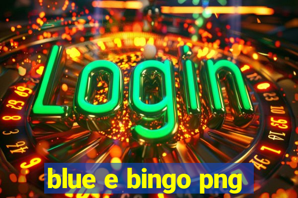 blue e bingo png