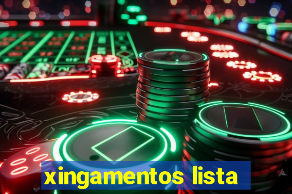 xingamentos lista