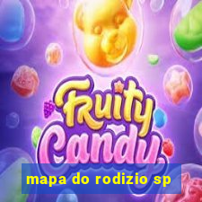 mapa do rodizio sp