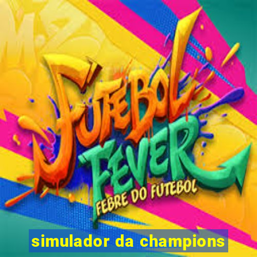 simulador da champions