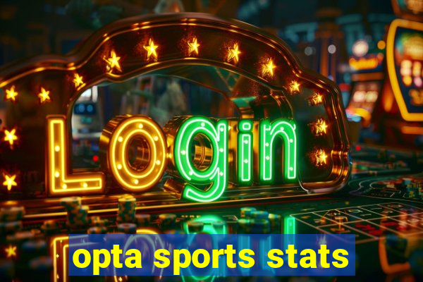 opta sports stats