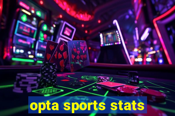 opta sports stats