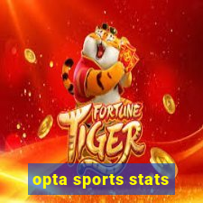 opta sports stats