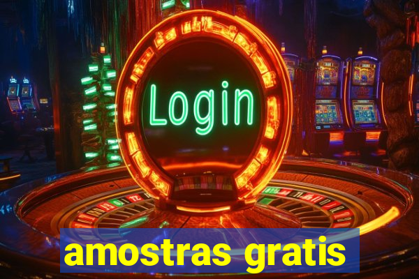 amostras gratis