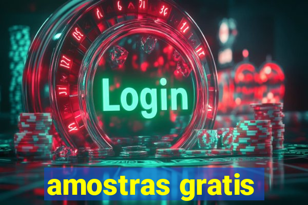 amostras gratis