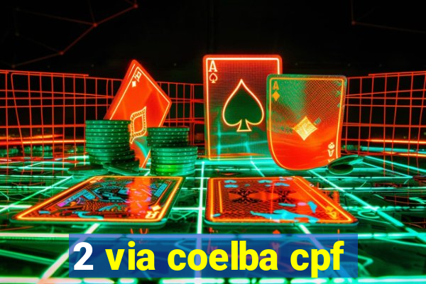 2 via coelba cpf