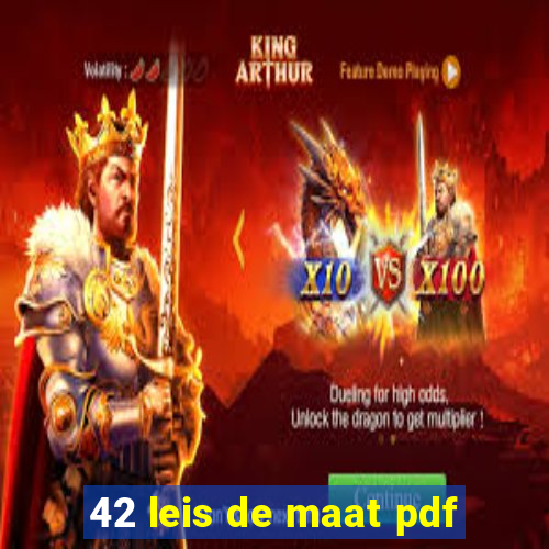 42 leis de maat pdf