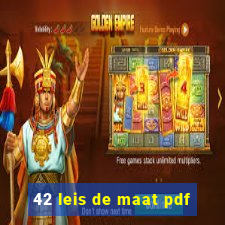 42 leis de maat pdf