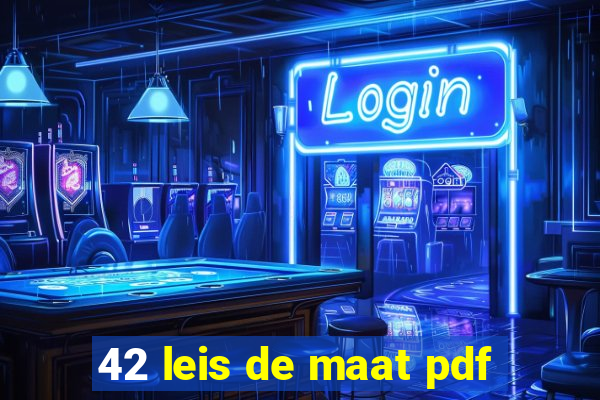 42 leis de maat pdf