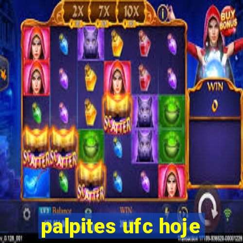 palpites ufc hoje