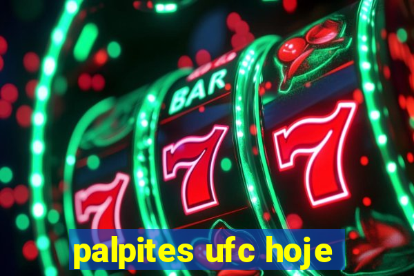 palpites ufc hoje