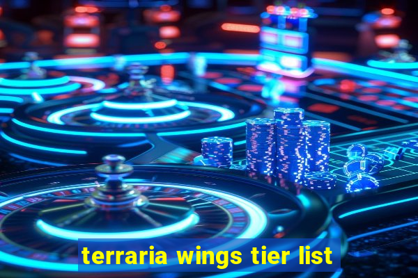 terraria wings tier list