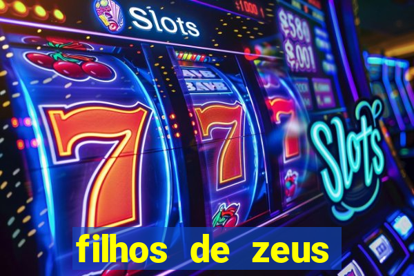 filhos de zeus mitologia grega