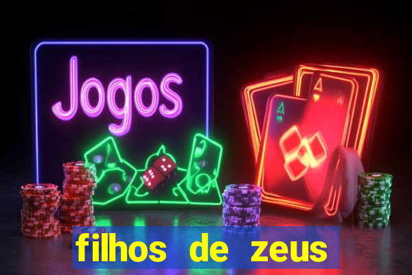 filhos de zeus mitologia grega