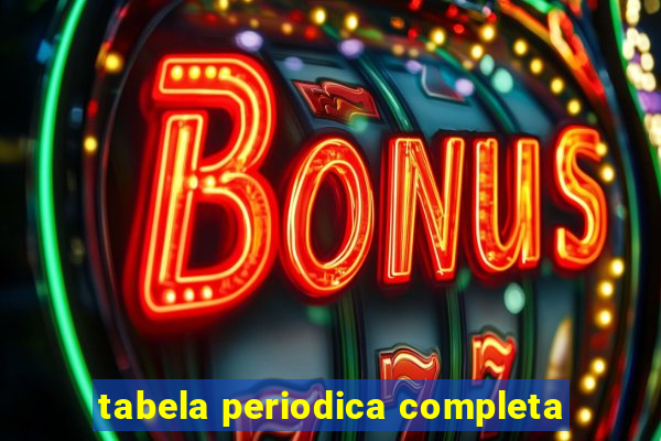 tabela periodica completa