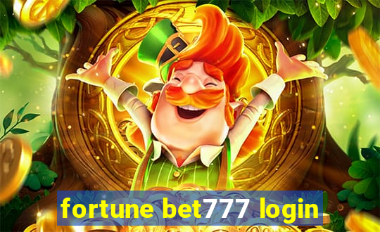 fortune bet777 login