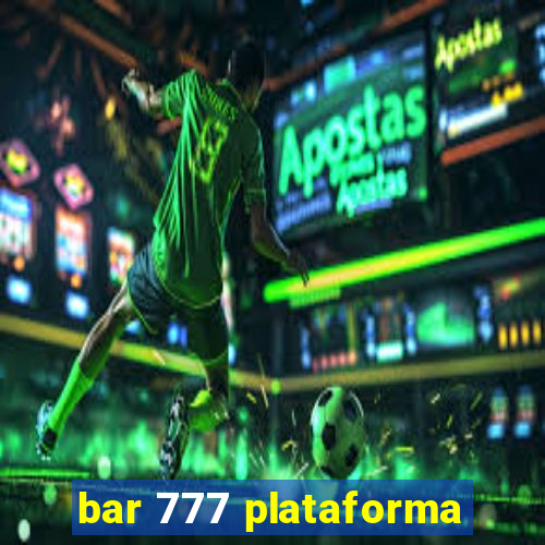 bar 777 plataforma