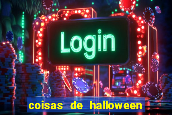 coisas de halloween com f