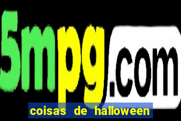 coisas de halloween com f